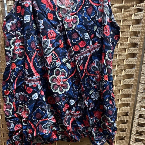 Lucky Brand Navy Floral Tank Top - Picture 2 of 6